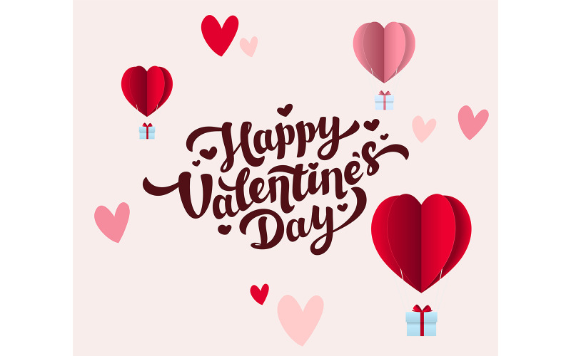 Valentine's Day Premium Banner Illustration