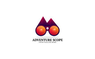 Adventure Scope Gradient Logo
