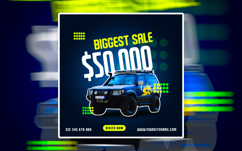 Creative Social Media Promotional Ads Banner Corporate Identity