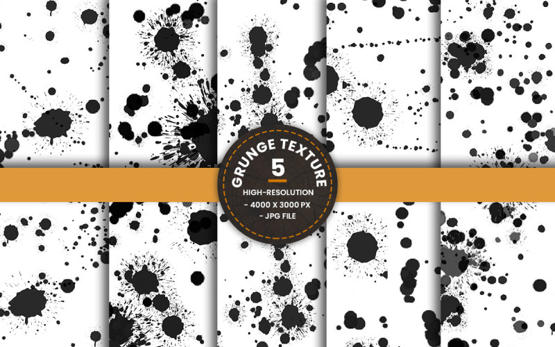 Vintage grunge distressed texture and splatter texture background Background