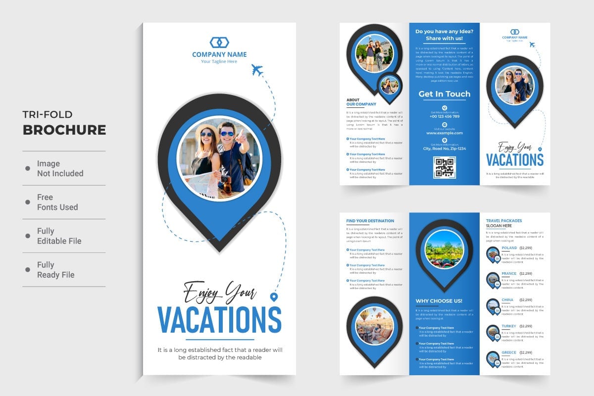 Template #313714 Group Brochure Webdesign Template - Logo template Preview