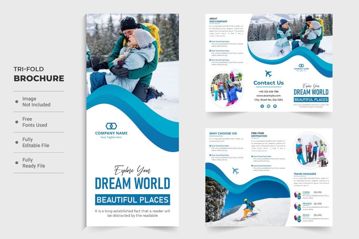 Template #313718 Group Brochure Webdesign Template - Logo template Preview