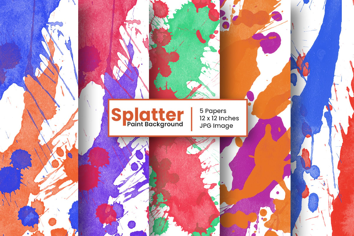 Kit Graphique #313743 Splatter Peindre Divers Modles Web - Logo template Preview