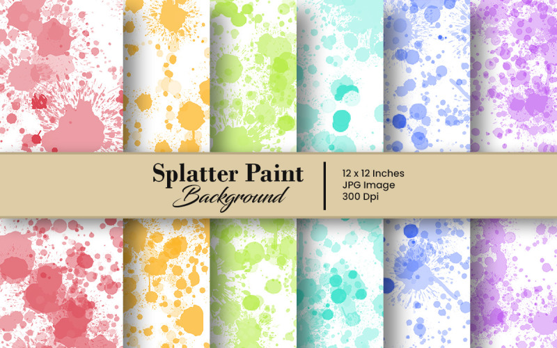 Abstract paint splatter texture background. ink splatter digital paper Background