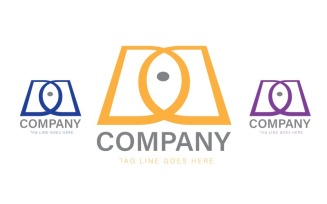 Creative D Letter Logo Template - Monogram Logo
