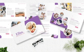 Ellas - Beauty Care Powerpoint Template