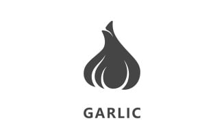 Garlic logo icon vector illustration V11
