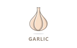 Garlic logo icon vector illustration V2