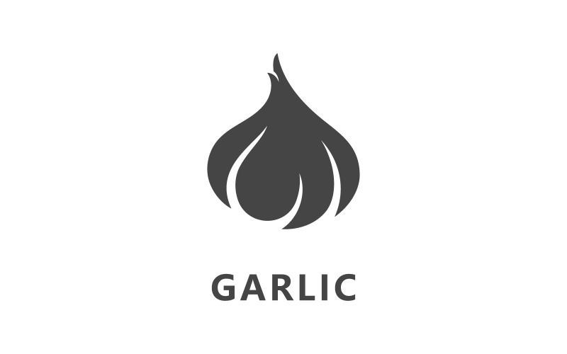 Garlic logo icon vector illustration V3 Logo Template