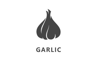 Garlic logo icon vector illustration V8