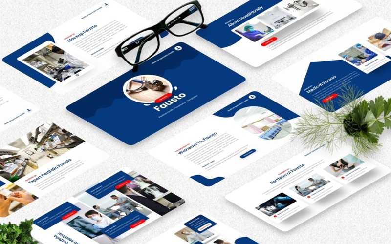 Fausto - Medical Powerpoint Template PowerPoint Template