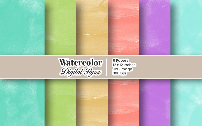 Abstract watercolor pastel background or Colorful paint texture background Background