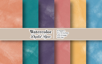 Abstract watercolor pastel background or Paint splatter texture background