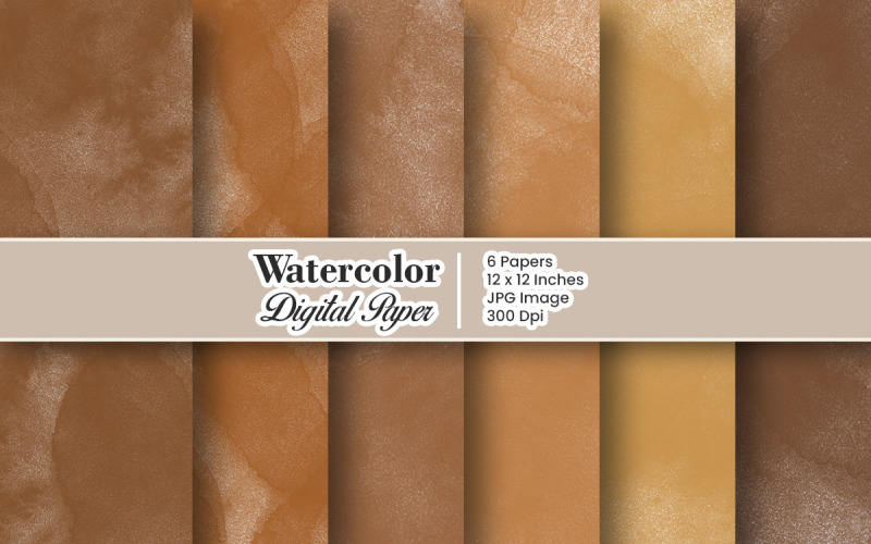 Hand painted watercolor pastel background or Watercolor Paint Digital Paper Background