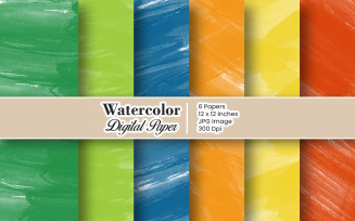 Hand painted watercolor pastel texture background