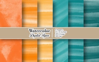 Pastel Watercolor digital paper or splash texture background