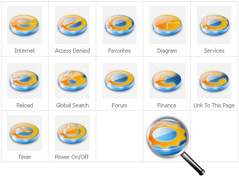 Neutral Iconset Template Icon Set