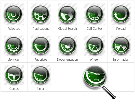 Neutral Iconset Template Icon Set