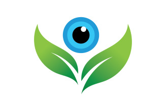 Eye logo health eye design health v11