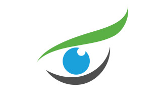 Eye logo health eye design health v12