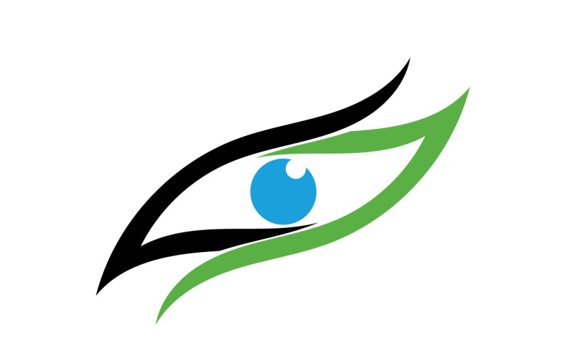 Eye logo health eye design health v13 Logo Template