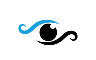 Eye logo health eye design health v16