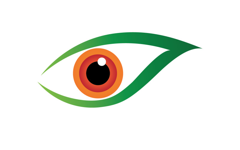 Eye logo health eye design health v2 Logo Template