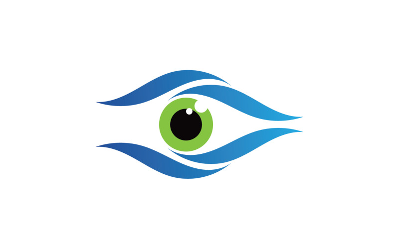 Eye logo health eye design health v8 Logo Template