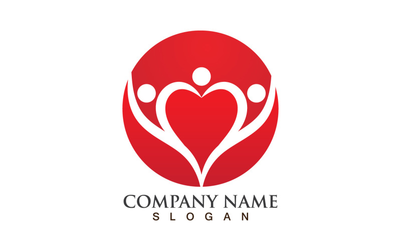 Human caracter health success people star business template design v29 Logo Template