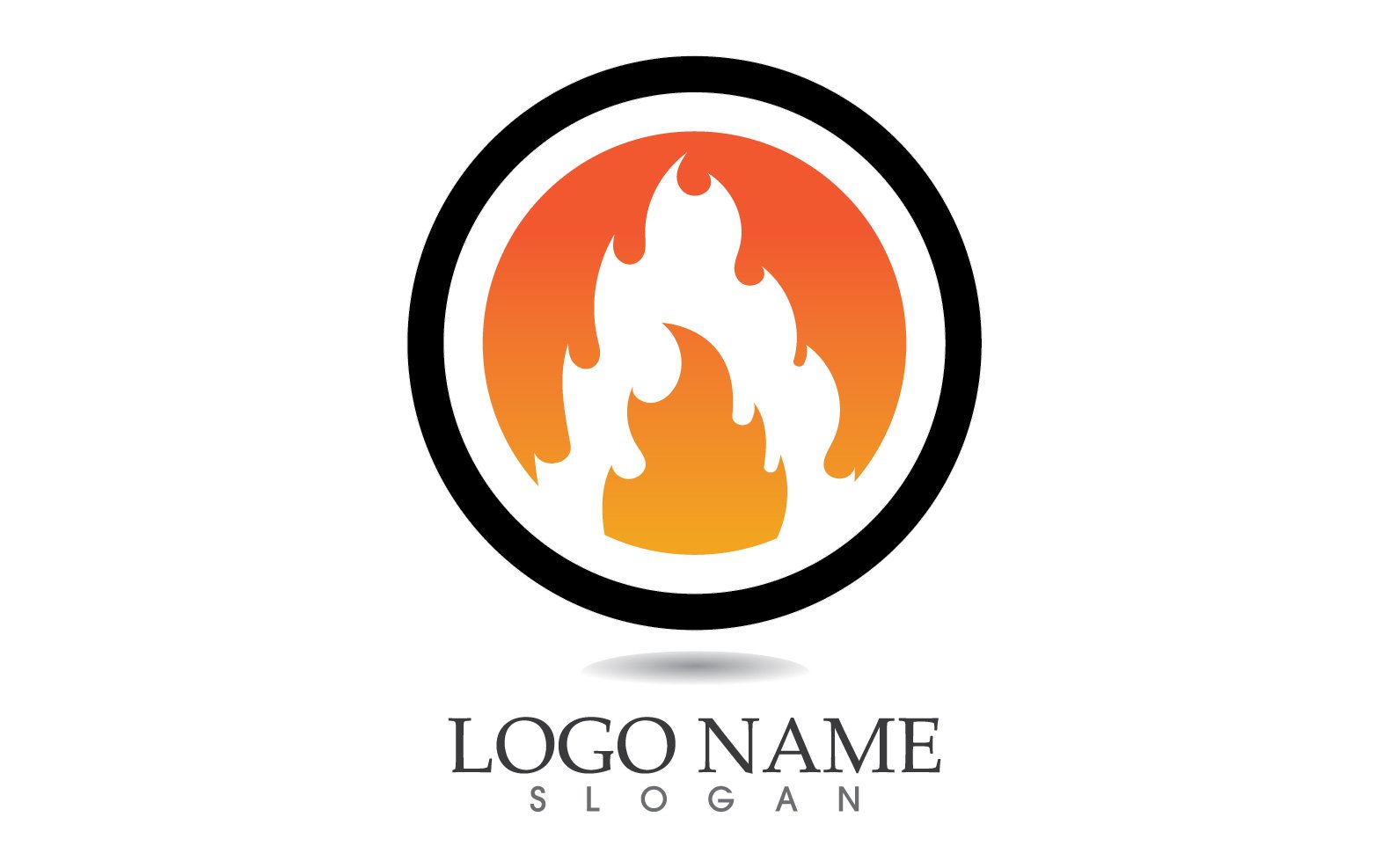 Template #314189 Flame Fire Webdesign Template - Logo template Preview