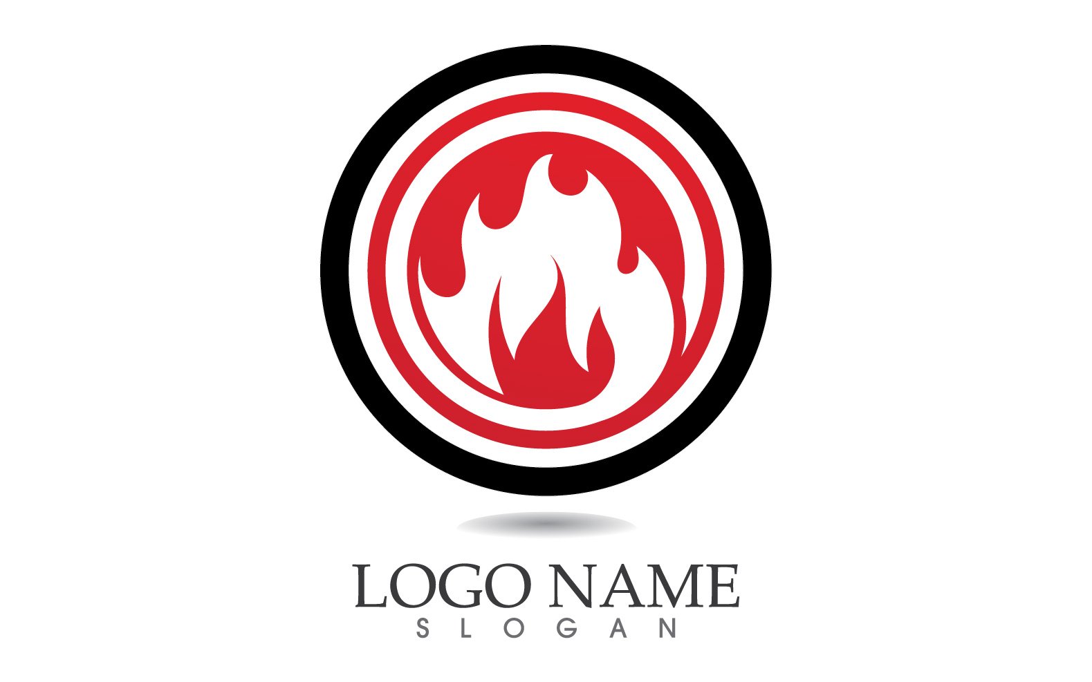 Template #314192 Flame Fire Webdesign Template - Logo template Preview