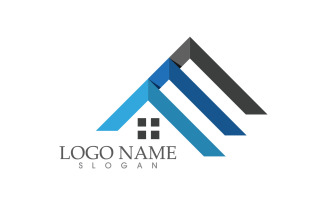 Property home house sell and rental logo vector design v20