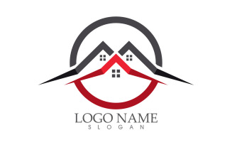 Property home house sell and rental logo vector design v31