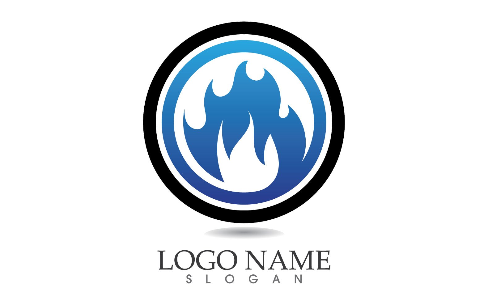 Template #314201 Flame Fire Webdesign Template - Logo template Preview