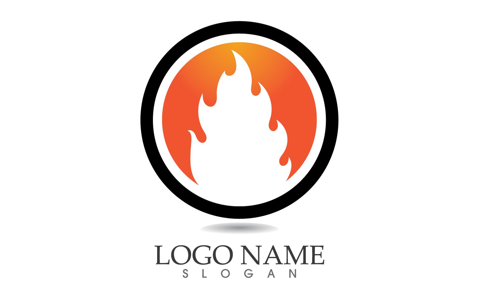 Template #314202 Flame Fire Webdesign Template - Logo template Preview