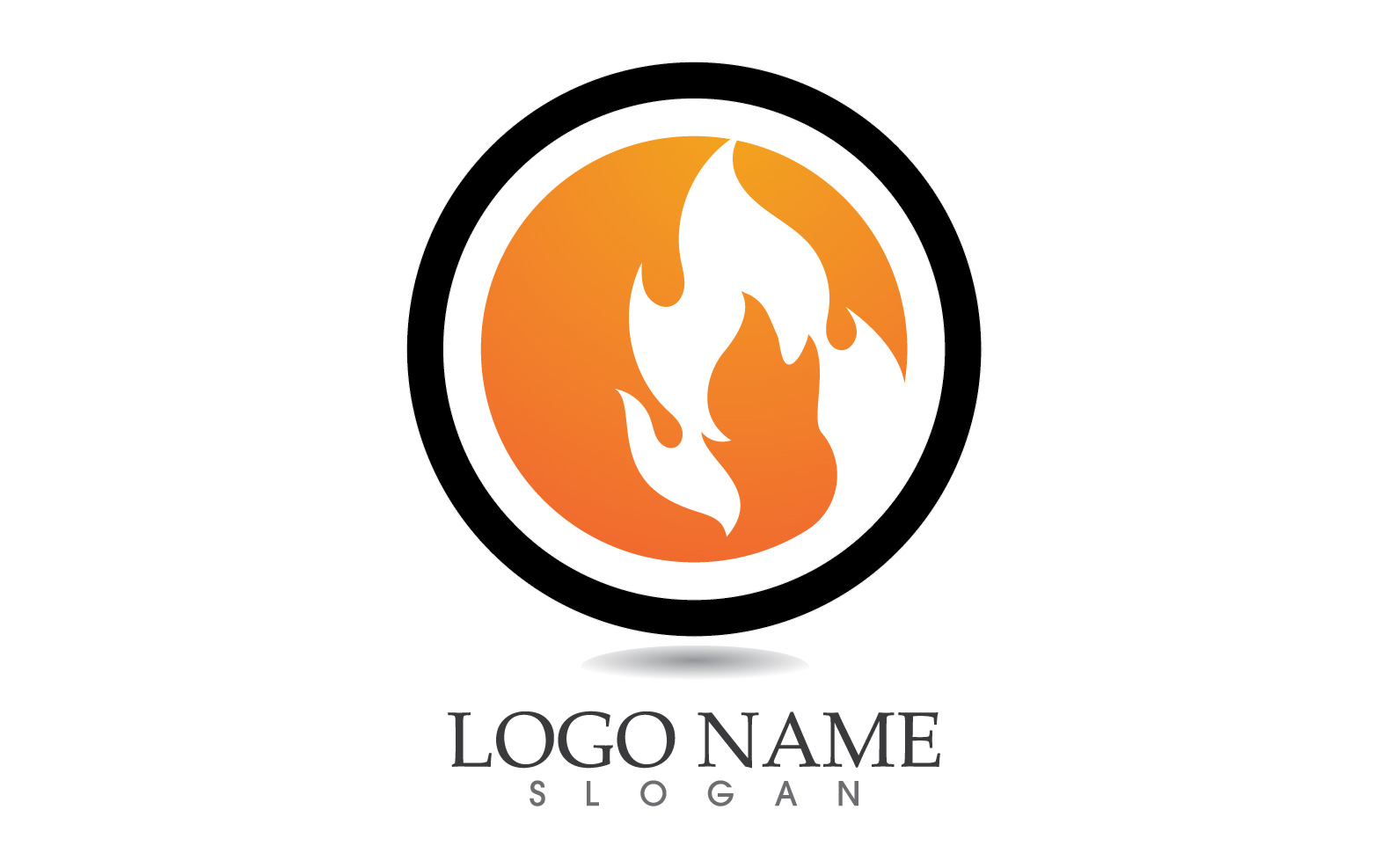 Kit Graphique #314216 Oil Flamme Divers Modles Web - Logo template Preview