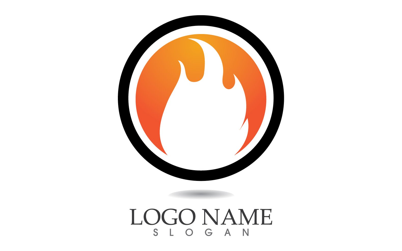 Template #314245 Flame Fire Webdesign Template - Logo template Preview