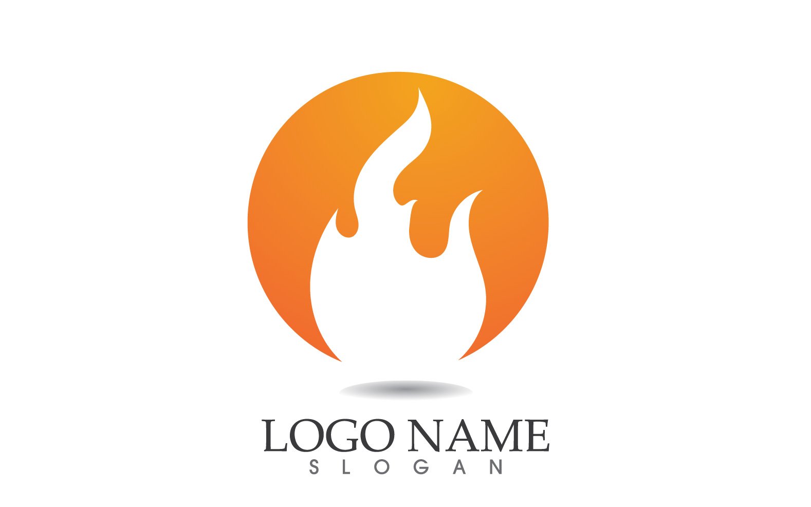 Template #314256 Flame Fire Webdesign Template - Logo template Preview