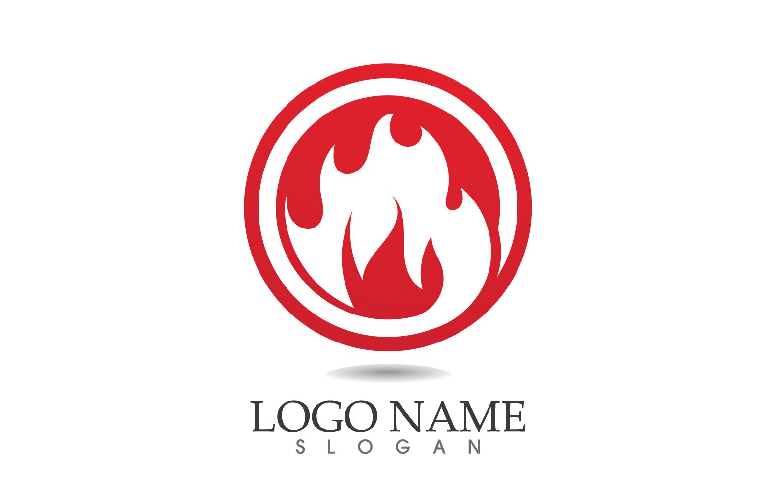 Template #314258 Flame Fire Webdesign Template - Logo template Preview