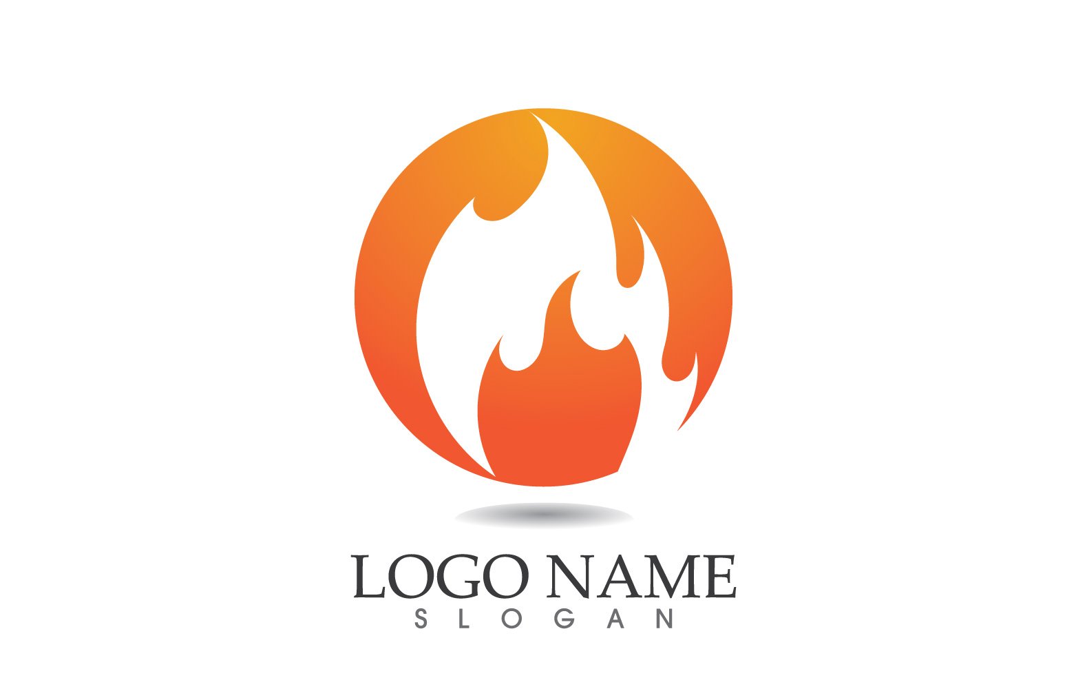 Template #314291 Flame Fire Webdesign Template - Logo template Preview