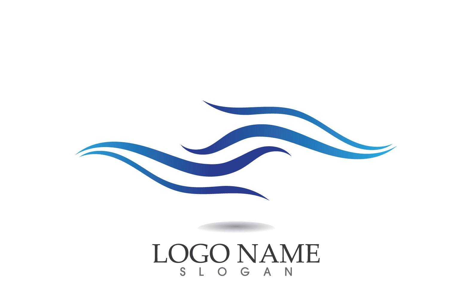 Template #314601 Wave Sea Webdesign Template - Logo template Preview