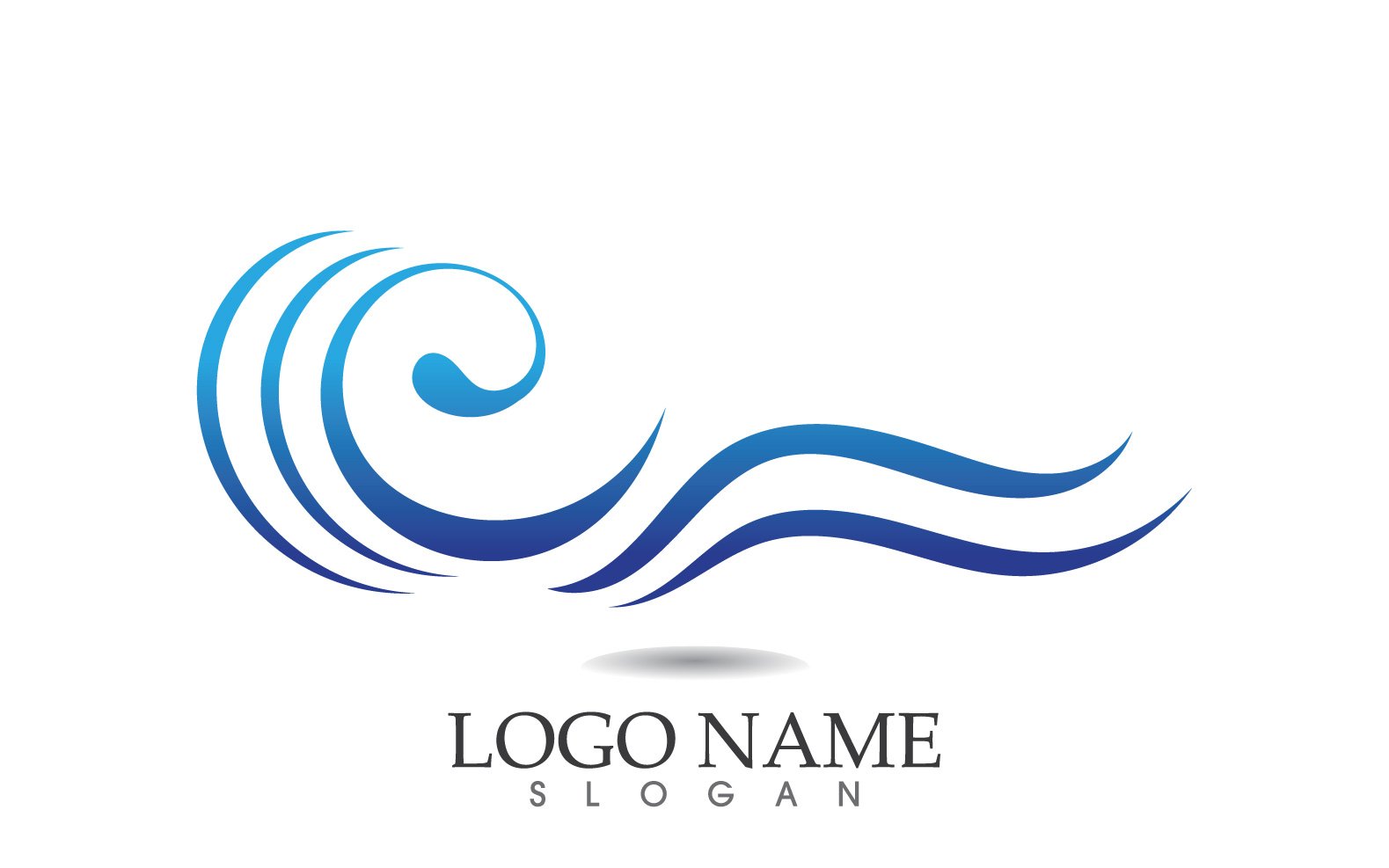 Kit Graphique #314608 Water Vague Divers Modles Web - Logo template Preview