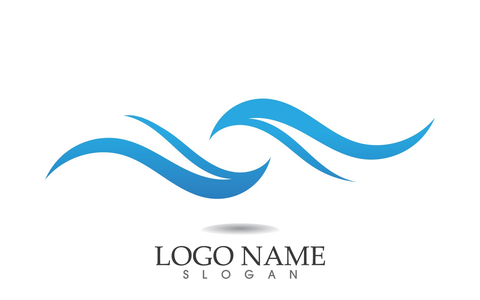 Kit Graphique #314611 Water Vague Divers Modles Web - Logo template Preview