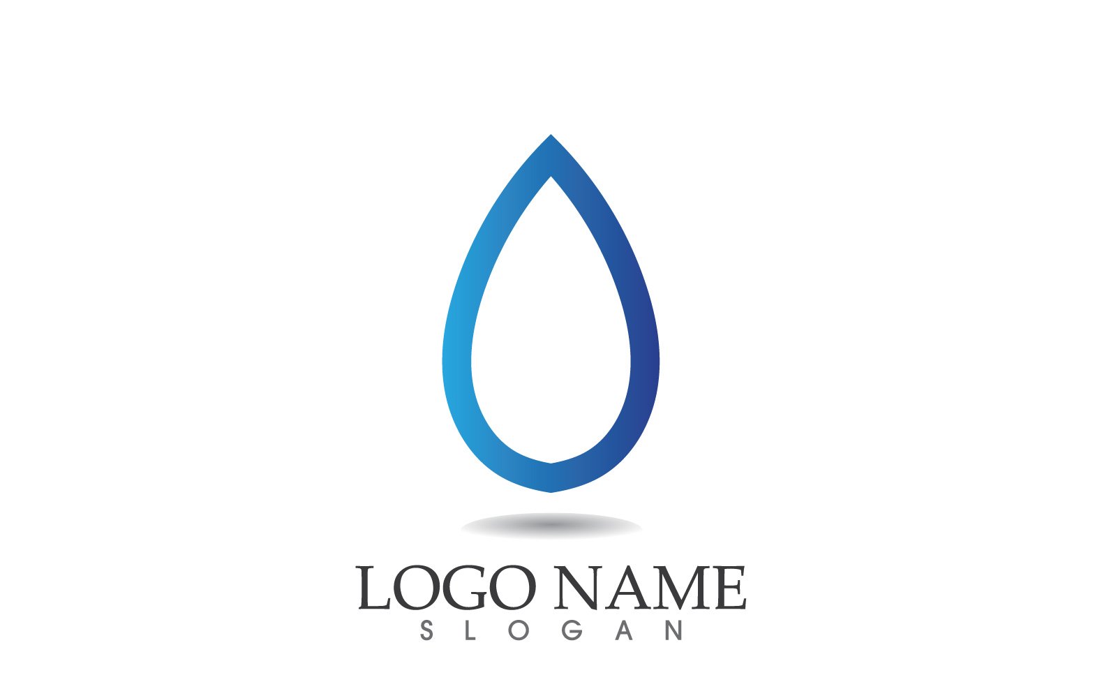 Template #314696 Nature Water Webdesign Template - Logo template Preview