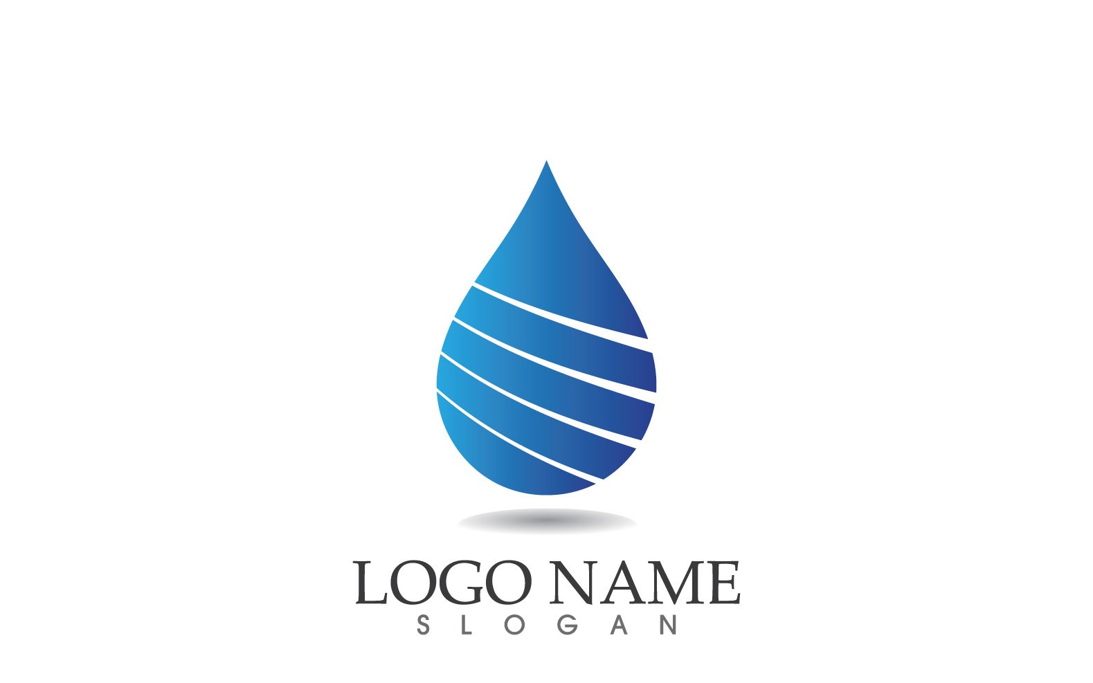 Template #314701 Nature Water Webdesign Template - Logo template Preview