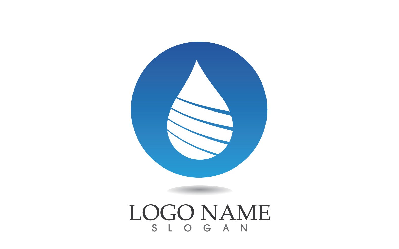 Template #314734 Nature Water Webdesign Template - Logo template Preview