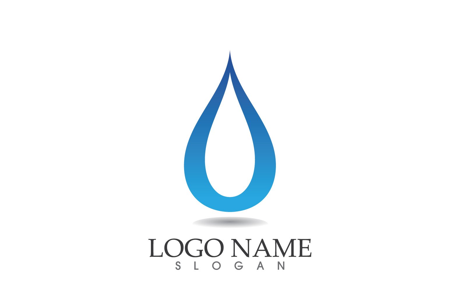 Template #314739 Nature Water Webdesign Template - Logo template Preview