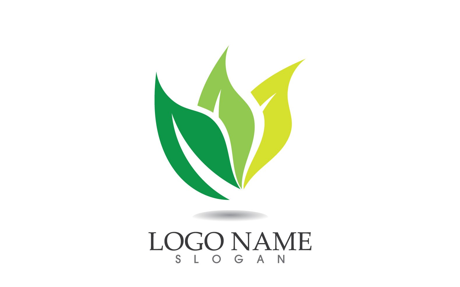 Template #314776 Leaf Fresh Webdesign Template - Logo template Preview