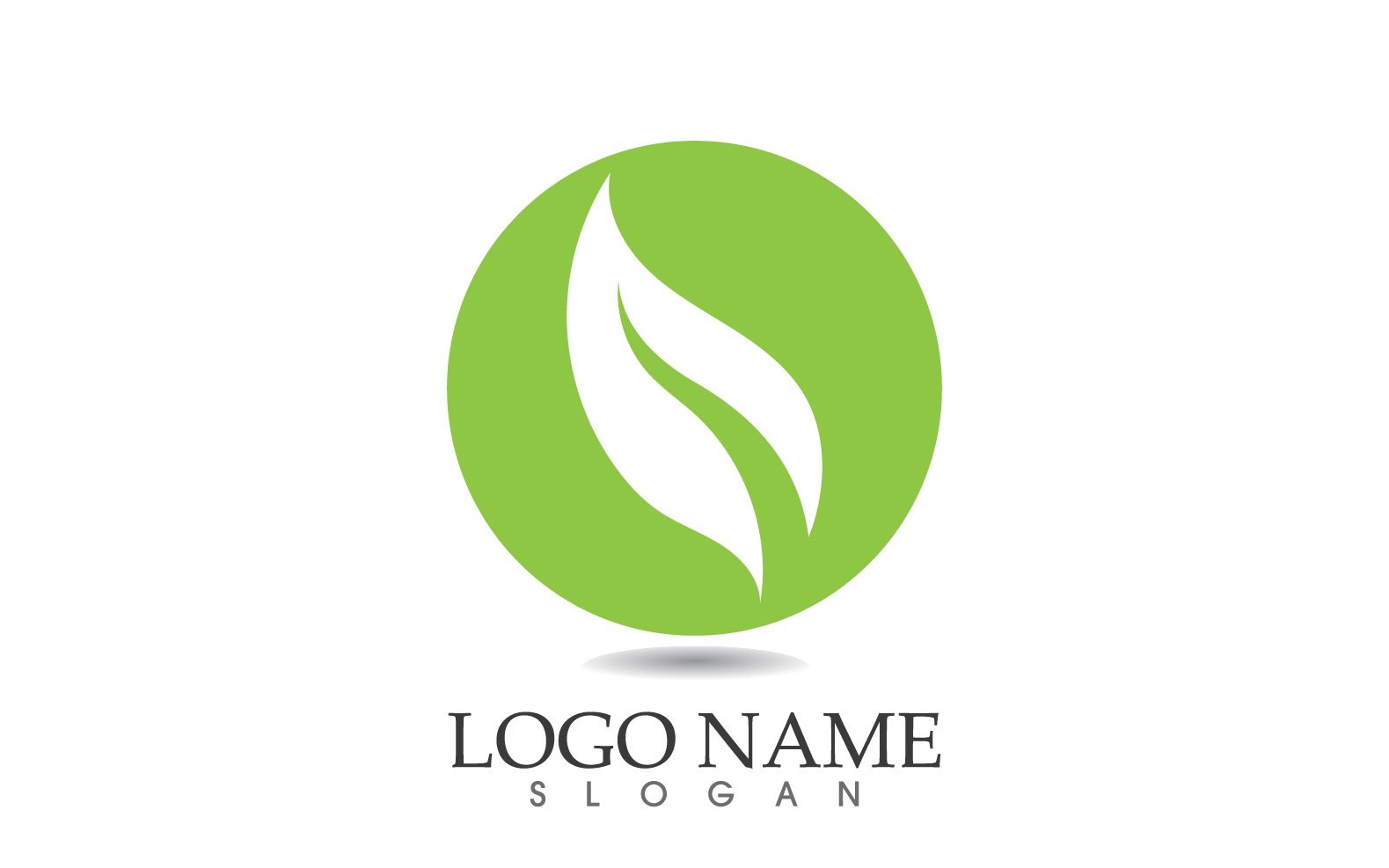 Template #314793 Leaf Fresh Webdesign Template - Logo template Preview