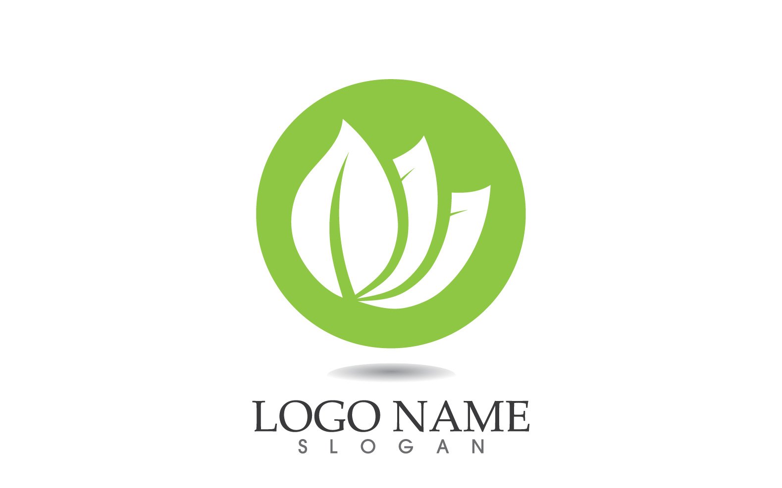 Template #314796 Leaf Fresh Webdesign Template - Logo template Preview